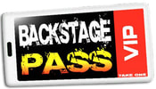 BACK STAGE PASS NEWS